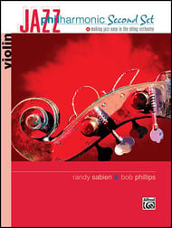 Jazz Philharmonic  Volume 2 Violin string method book cover Thumbnail